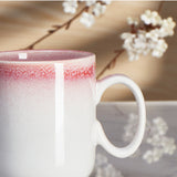 Load image into Gallery viewer, ONEMORE CERAMIC MUGS (blue and red glaze gradient）