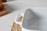 Load image into Gallery viewer, ONEMORE Baking Dishes for Oven,4pcs, for Cooking &amp; Serving, Deep Dish Lasagna Pan,white