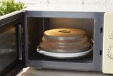 Load image into Gallery viewer, Ceramic bacon tray with silicone cover