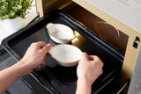 Load image into Gallery viewer, 8pcs Oval Au Gratin Baking Dish, Ceramic Baking Dishes, Small Casserole Dish With Handle,,5.25 egg-shaped Baking Serving Dish For Casserole, Cakes, Dishwasher Oven Safe, ServingElegant Mini Individual Casserole Dishes Straight From Oven To Table.