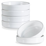 Load image into Gallery viewer, ONEMORE Ceramic Ramekins 6pcs 4oz Ramekins Set, Oven, Microwave &amp; Freezer Safe Porcelain Dishes for Creme Brulee, Desserts, Best for Christmas, Perfect for Thanksgiving, Best for Christmas, Perfect for Thanksgiving