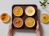 Load image into Gallery viewer, ONEMORE Ceramic Ramekins 6pcs 4oz Ramekins Set, Oven, Microwave &amp; Freezer Safe Porcelain Dishes for Creme Brulee, Desserts, Best for Christmas, Perfect for Thanksgiving, Best for Christmas, Perfect for Thanksgiving