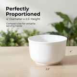Load image into Gallery viewer, 6pcs &amp; 8pcs Porcelain Soup Bowls, 8oz White Ceramic Bowls For Kitchen, Cereal Bowl ForOatmealFruit, Salad, Ramen And Rice Bowl -Dishwasher &amp; Microwave Safe Bowls, White,, IdealFor Daily Meals, Family Dinners, Parties, And Entertaining