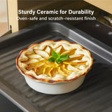 Load image into Gallery viewer, ONEMORE Mini Pie Tray, 6.8-inch Ceramic Pie Tray, 4-pack
