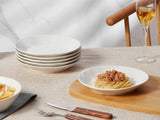 Load image into Gallery viewer, ONEMORE White Spot Plate, Ceramic Salad Plate 6-piece Set