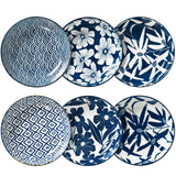 Load image into Gallery viewer, 6-piece pasta bowl set - ceramic wide bowl suitable for ovens/microwaves/dishwashers