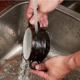 Load image into Gallery viewer, ONEMORE4pcs oval white glazed baking trays, 6.3-inch ceramic baking tray with handles and double ear bowls, suitable for 2-4 people,white.