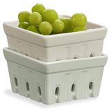 Load image into Gallery viewer, ONEMORE Porcelain Berry Basket Set of 2