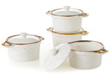 Load image into Gallery viewer, ONEMORE Ramekins with Lid, 12oz Porcelain Small Casserole Dish