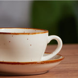 Load image into Gallery viewer, ONEMORE 6.5 Ounce Cappuccino Cups with Saucer